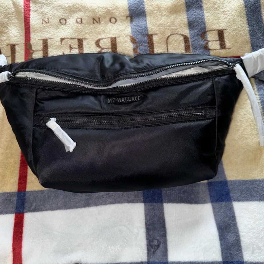 NEW - MZ Wallace Black Bowery Sling.